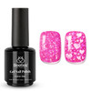 Beetles Glitter Valentines Gel Nail Polish 15ML Hot Pink Reflective Diamond Color Soak Off Sparkle Gel UV Nail Lamp Nail