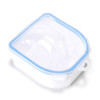 Rolabling 2 PCS Nail Soaking Bowl Nail Soak Off Bowl Acrylic Nail Remover Tool Acetone Nail Polish Remover Bowl Nail Soa