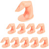 Mudder Practice Fingers DIY Nail Art Training Fingers Nail Decoration Training Fingers for Acrylic Gel and Nail Art Begi