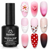 Beetles Matte Gel Top Coat for Gel Nail Polish15ML Chrome Proof Matte Top Coat No Wipe PowderResist Matte Finish for Det