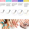 Mudder 10 Pieces Nail Art Brushes Set Fine Nail Liner Brushes for Gel Carving Painting Cleaning Drawing Design Acrylic F