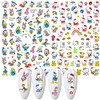 Cartoon Nail Art Stickers Cute Cartoon Nail Decals 3D SelfAdhesive Nail Art Supplies Designer Nail Stickers for Women Ac