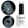 Black Glitter Nail Polish L e d U V Gel Polish Sparkle Color Soak Off Nail Art Gel 1 PCS 75ML Gel Polish Sparkles Varnis
