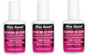 Mia Secret 3 pack oz Brush On Clear Nail Gel Resin Glues crystals