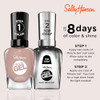 Sally Hansen Miracle Gel Salon Quality Nail Polish GelLike Formula TwoStep System No UV Light Needed Long Lasting Opaque