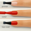 Sally Hansen Miracle Gel Salon Quality Nail Polish GelLike Formula TwoStep System No UV Light Needed Long Lasting Opaque
