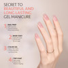 GAOY Jelly Gel Nail Polish Set of 6 Colors Pink White Nude Sheer Gel Polish Kit for Salon Manicure and Nail Art DIY at H