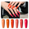 GAOY Coral Orange Gel Nail Polish Pink Red Neon Gel Polish Kit for Salon Manicure and Nail Art DIY at Home Gift for Wome