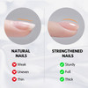 GAOY Clear Builder Gel for Nails 16ml Nail Strengthener in a Bottle Nail Extension Hard Gel Soak Off Long Lasting UV Lig