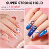 Makartt Nail Rhinestone Glue Set Gel Nail Glue for Rhinestones 3D Art Design Super Strong Adhesive for Charm Gems Jewel
