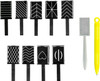 Ideal Swan 11 Piece Magnet Nail Art Polish Tool Set Cat Eye Gel Polish 3d Gel Nails Cat Eye Plastic ToolSuitable for DIY