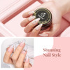 Beetles Rhinestone Glue for Nails with 2 Dual Purpose Brush Pen 1Pcs 15ml Nail Glue for Nail Art Adhesive Resin Gems Dia