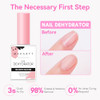 Makartt Nail Dehydrator and Primer Set Acid Free Air Dry Nail Prep Dehydrate and Hema Free Nail Primer Professional Long