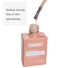 FZANEST Natural Nude Builder Gel For Nails 15ml Rubber Builder Base Jelly Color Gel Polish Rubber Base Coat Nail Extensi