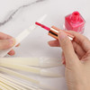 160 Piece Nail Swatch Sticks Natural Stiletto Nail Display Tips Color Swatches Pointed Tip Nail Art Practice Tips Sample
