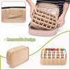 Yarwo Nail Polish Carrying Bag Holds 24 Bottles 15ml05 floz Travel Storage Organizer for Nail Polish and Manicure Access