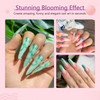 SAVILAND Blooming Gel Clear Booming Gel Nail Polish Nails Blossom for Spreading Effect Marble Nail Polish Flower Waterco