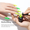 Beetles Neon Gel Nail Polish Set Dopamine Pleasure 6 Colors Neon Gel Polish Orange Hot Pink Blue Yellow Green Purple Soa