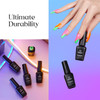 Beetles Neon Gel Nail Polish Set Dopamine Pleasure 6 Colors Neon Gel Polish Orange Hot Pink Blue Yellow Green Purple Soa