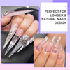 SAVILAND 5 in 1 Clear Builder Nail Gel 15ml Quick Building Nail Strengthener Gel Castor Oil Vitamin E Builder Nail Gel i