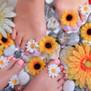 Maitys 352 Pieces 16 Sheets Toenail Polish Stickers Strips Adhesive Toe Nail Wraps Full Wraps Polish Strips DIY Manicure