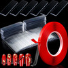 100 Pieces Nail Design Tips Display Stand Holder with 10 M Double Sided Tape Nail Design Practice Holder and Removable M
