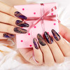 PAGOW 1000pcs 3D Gold Heart Nail Art Metal Charm Kit Love Small Metallic DIY Studs Sequins Valentine Decoration Spring S