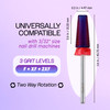 PANA Nail Carbide 5 in 1 Bit Two Way Rotate use for Both Left and Right Handed Fast Remove Acrylic or Hard Gel 332 Shank