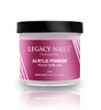 Legacy Nails Professional Pink Acrylic Powder Net Wt 8 oz French Manicures Blending Cover Acrylics Nail Extension Colors