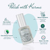 Karma Organic Natural Nail PolishNonToxic Nail Art Vegan and CrueltyFree Nail Paint Glitter Bomb