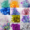 12 Colors Iridescent Chunky Glitter Flakes Kit Irregular Resin Epoxy Art Craft Paint Glitters Sparkles Accessories Festi
