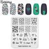 Nail Stamping Plate Fashion Diamond Rich Luxury Lipstick Make Up Theme MultiPattern Stamp Print Image Stamp Template Nai