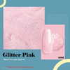 AZUREBEAUTY Nail Dip Powder Pink Glitter Color Dipping Powder French Nail Art Starter Manicure Salon DIY at Home OdorFre