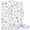 Cartoon Nail Art Stickers Cute Animal 3D SelfAdhesive Decals Design Unicorn Bear Dog Cat Flowers Chicken Rabbit Heart Ba