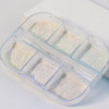 Aurora Nail Art Powder Holographic Fine Nail Powder Design Iridescent Nail Dust Pigment for Nail Art Gel Polish Women Gi