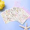 Cute Dog Nail Art Stickers Cartoon Dog Nail Decals 3D Puppy SelfAdhesive Sticker Design Holographic Animal Nail Art Deca