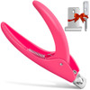 Belleboost Nail Tip Clipper Edge Cutter Adjustable Stainless Steel False Artificial Acrylic Fake Trimmer Manicure Pedicu