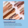 Vishine 24Pcs Gel Nail Polish Kit 8ml Bare Collection Soak Off Nail Gel Set Nude Glitter Pastel Pink Peach Brown Natural