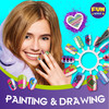 Kids Nail Kit for Girls Ages 712 FunKidz Ultimate 315Pcs Nail Polish Pens Combo Pack Size 1791Wx124L Glitter Temporary N