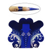 Finger Angel 500PCS Stiletto Nail Forms Acrylic Curve Nails UV Gel Nail Extension Nail Art Guide Form SelfAdhesive Stick