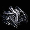 600Pcs Long Coffin Fake Nails Clear Full Cover Acrylic False Nail The NonTrace Ballerina Nail Tips 10 Sizes With Bags Fo