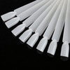 GOGOONLY 200 Off White Tips Fanshaped Nail Art Display Acrylic False Tips Practice Tool 200 Tips in TotalBH000473