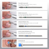 MelodySusie 10pcs Nail Drill Bits Set 332 Inch Diamond Cuticle Nail Bits Kit for Nail Drill EFile Manicure Pedicure Remo