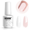 Vishine 15ml 2Pcs DUO French Manicure Gel Nail Polish French White French Rose Kit UV LED Nail Gel Classic Pale Pink Whi