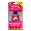NAILAID 3in1 Gel Base Top Hardener Clear 055 Fluid Ounce