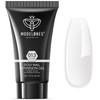 MODELONES Poly Nail Gel Builder 50ML 176oz Clear Color Nail Extension Gel Enhancement Nail Thickening Acrylic Extension