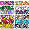 1800Pcs Hot Fix Glass Flatback Rhinestones HotFix Round Crystal Gems 5MM 12 Mixed Colors 5mm SS20