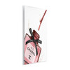 Stupell Industries Makeup Nail Polish Brush Drip Pink Fashion Design by Artist Ziwei Li Art 13 x 19 Wall Plaque