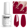 Vishine Gelpolish Professional UV LED Soak Off Varnish Color Gel Nail Polish Manicure Salon Dark Red1447