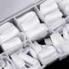 Full Cover Acrylic False Nail Tips 500PCS Fake Nail Shape Artificial False Nails Tips 10 Sizes with Case for Nail Art Sa